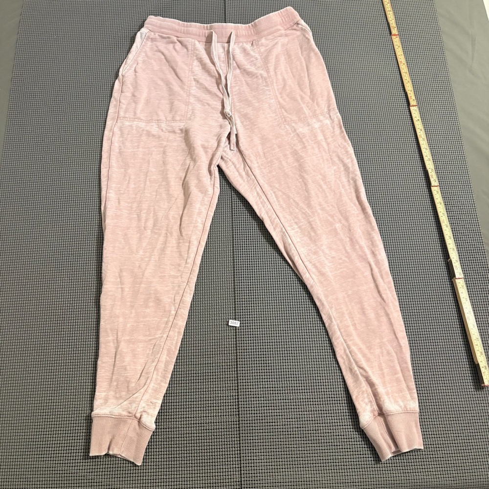 ANDY & DEBBY Pink Drawstring Jogger Pants Womens Size M